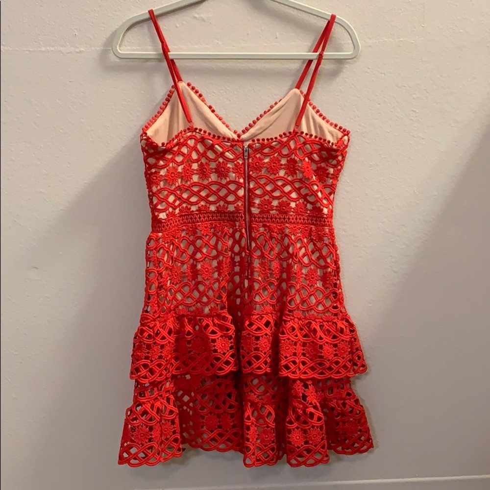 Red Lulus Dress - Picture 3 of 5